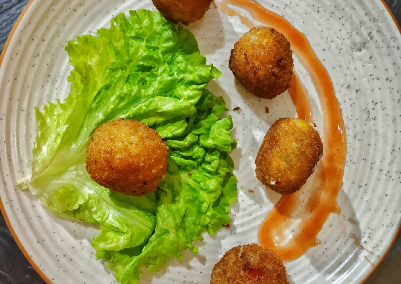 Paneer croquettes