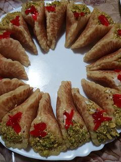 صورة لوصفة قطايف بقشطة