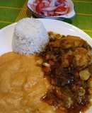 Pallares con Seco de Pollo