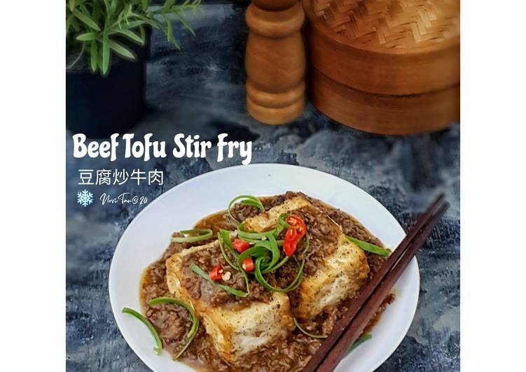 5 Resep: 246. Tahu Daging Cincang | 豆腐炒牛肉 yang Sempurna!