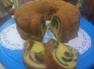 Foto resep Marmer Cake Lembut (Tehnik Pisah 6 Telur)