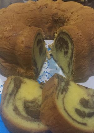 Foto resep Marmer Cake Lembut (Tehnik Pisah 6 Telur)