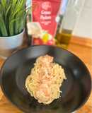 Pikáns tejszínes, rákos spagetti