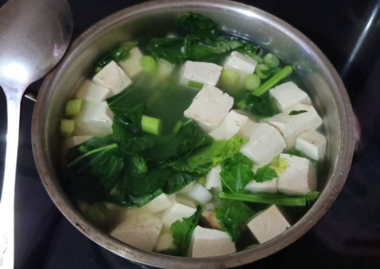 Cara memasak Sayur Tahu Putih Kailan Anti Gagal