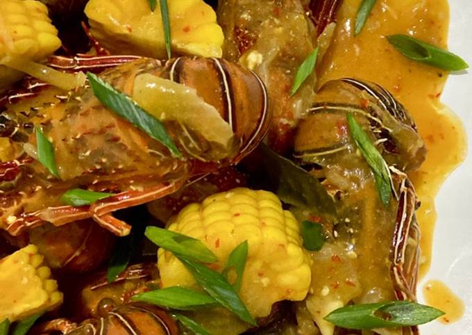 Resep Lobster saus padang pedas Anti Gagal