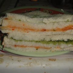 Double decker sandwich A picture of Double decker sandwich.