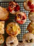 Healthy Focaccia Bread with Various Toppings
