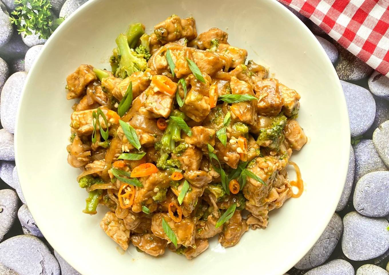 Ayam Tempe Saus Mentega