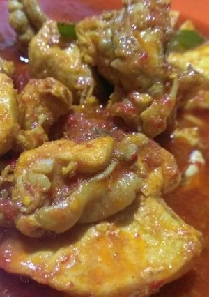 Foto resep Ayam rica berkuah ++tahu putih