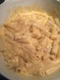 Macarrones con queso cheddar caseros