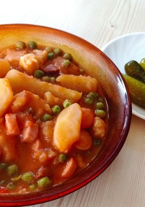 Borsós paprikás krumpli 🥔 recept fotója