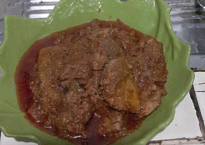 Rendang Daging Sapi