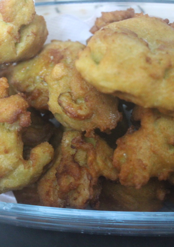 Una foto de Tortitas de pan con gambas