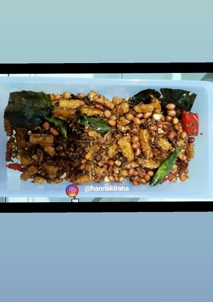 Foto resep Kering tempe teri kacang