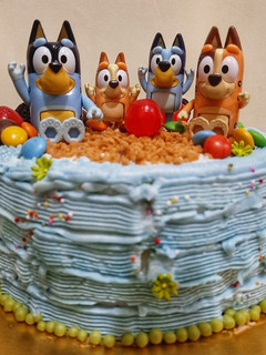 Foto resep Sponge Cake Cokelat Basic Tart Kue Ultah (BLUEY)