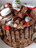 Layer cake nutella kinder