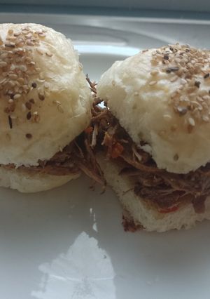 Una foto de Carne desmechada para sanguchitos