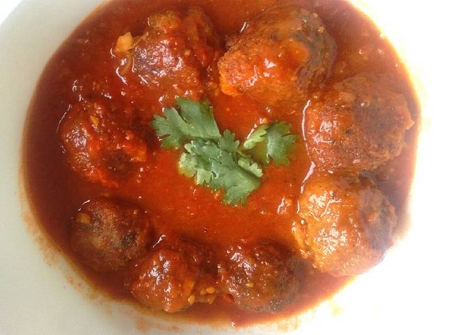 Meat balls in sauce