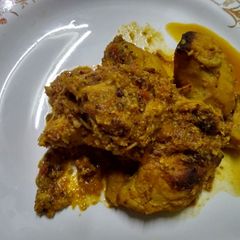 A picture of Mustard chicken.