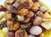Gambar bacon udang butter
