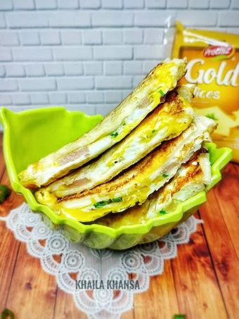 Cara Gampang Membikin Resep Cheese Egg Roast (Roti Panggang Telur Keju) yang Lezat Sekali Anti Ribet, Sempurna
