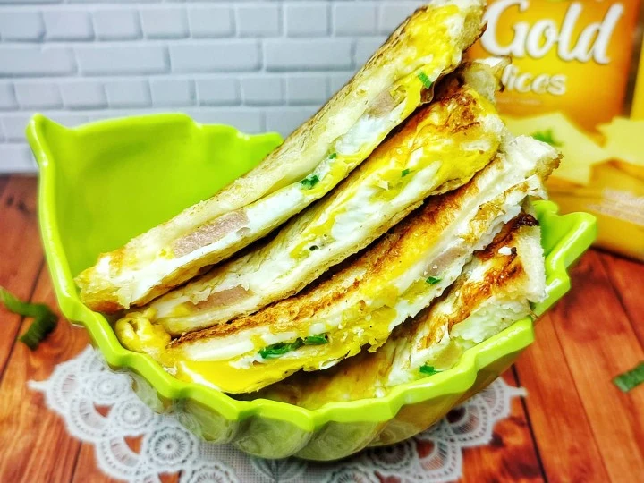 Cara Gampang Membikin Resep Cheese Egg Roast (Roti Panggang Telur Keju) yang Lezat Sekali Anti Ribet, Sempurna