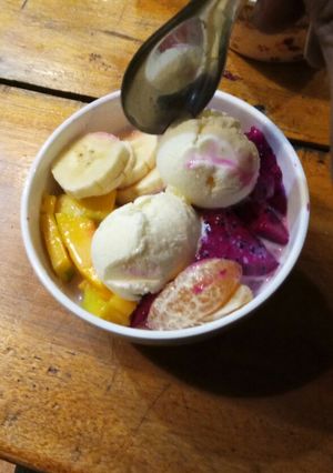 Foto resep Salad buah es krim