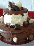 Tarta chocolatísima con chorretes (Drip cake)