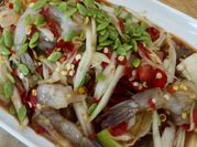 A picture of fish prawns