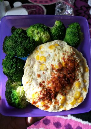 Foto resep Telur dadar ayam kukus (untuk diet)
