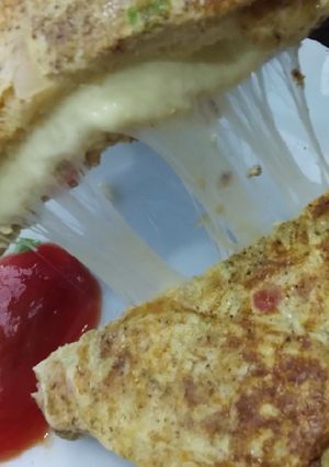A picture of Anda Slice With Sandwich Twist.