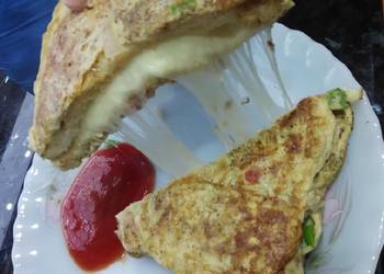 Easiest Way to Make Perfect Anda Slice With Sandwich Twist