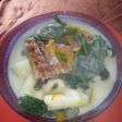 Sayur pucuk waluh/labu ikan asin