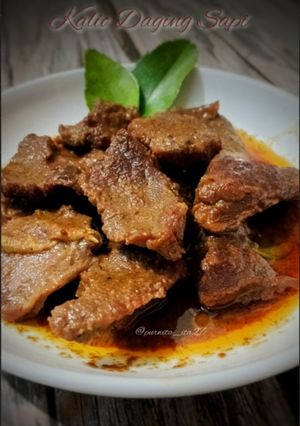 Foto resep Kalio Daging Sapi (Bumbu Rendang Instant)