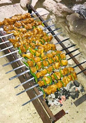 عکسی از دستور کباب مرغ