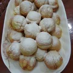 A picture of Poffertjes.