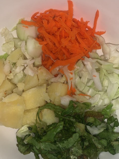 A picture of Potatoes salad 🥗.