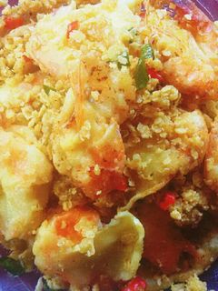 Foto resep Udang Goreng Oat Meal
