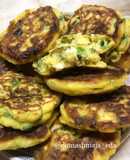 Ленивые пирожки с зеленым луком и яйцами
