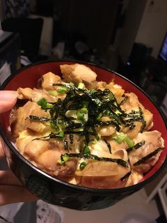 รูปของ Oyakodon โอยาโกะด้ง (ข้าวหน้าไก่กับไข่)