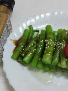 5分鐘上菜-蒜香蠔油芥蘭菜 的食譜成品照片