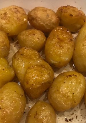Una foto de Papas asadas al horno