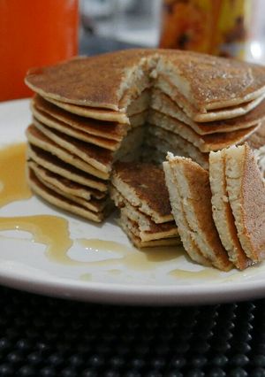 Foto resep Banana oat pancakes