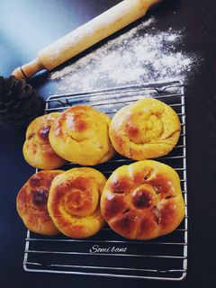 عکسی از دستور نان با مغز گردو