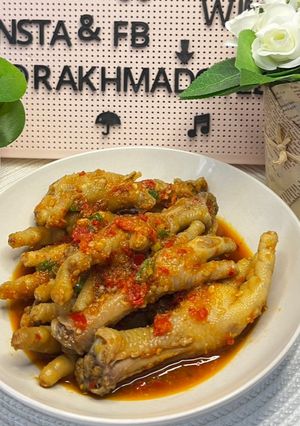 Foto resep Ceker Mercon Pedas Manis