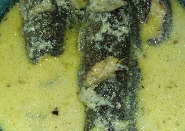 Gulai ikan lembat(lele)