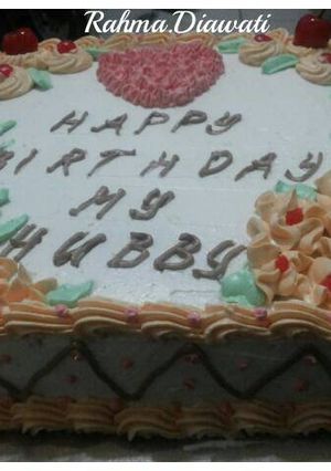 Foto resep Birthday cake