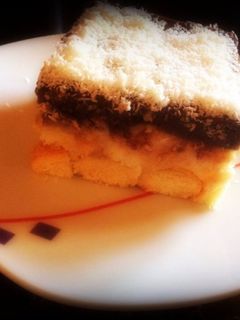 Kókuszos tejbegríz szelet recept fotója