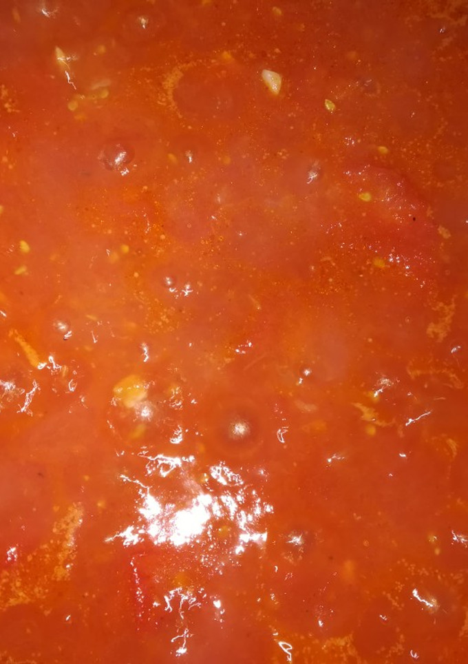 Una foto de Tomate frito casero