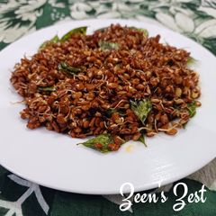 A picture of Stir Fried Horse Gram Sprouts.